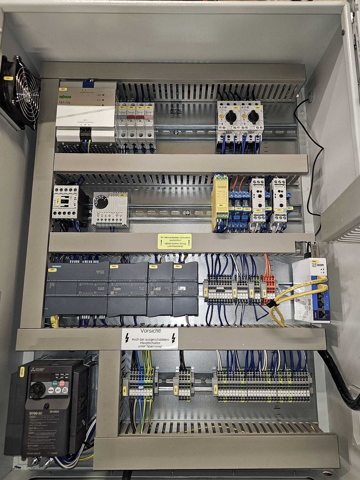 Fertigung von SFK Automation